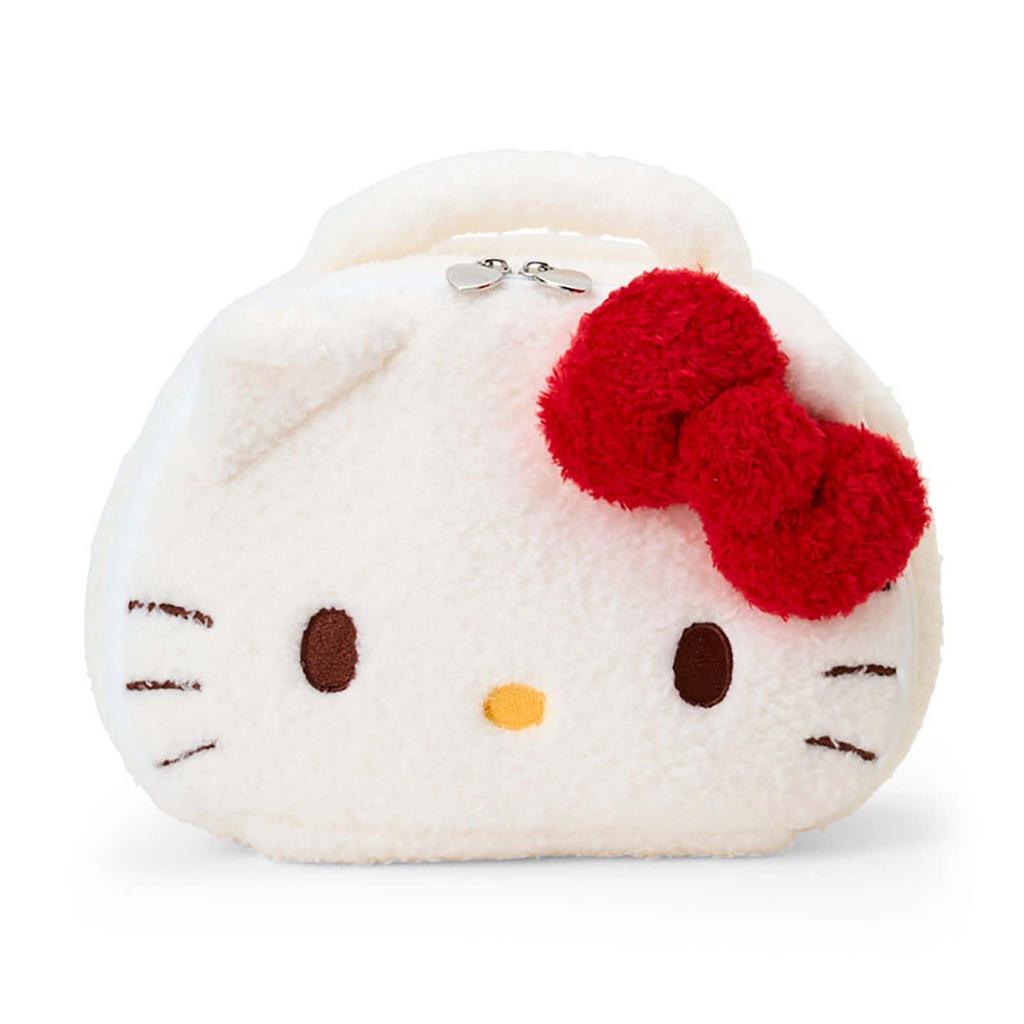 Sanrio Hello Kitty Candy Pouch with Christmas 249254 & Face-Shaped Handle, Gift,