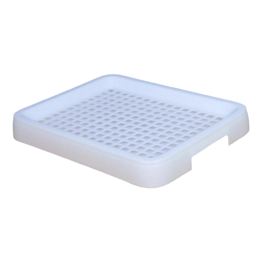 Bunny Training Litter Tray Portable Hamster Toilet Box Guinea Pig Litter Pan for Small Animals Chinchillas Pet Cleaning Supplies