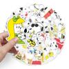 Snoopy Sticker Set Waterproof Snoopy Sticker Pack Branded Stickers for and More (50 Stickers) - - Suitcases, Cars, Motorcycles, Helmets, Skateboards,