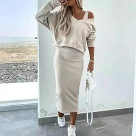 2023 Floral Print Round Neck Midi Dress for Women - Spring/Summer Collection