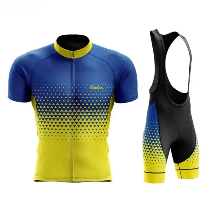 

Men s Raudax Cycling Sets Summer Bicycle Clothing Quick Drying Mountain Cycling Clothes Ropa Ciclismo Verano Triathlon Jersey S