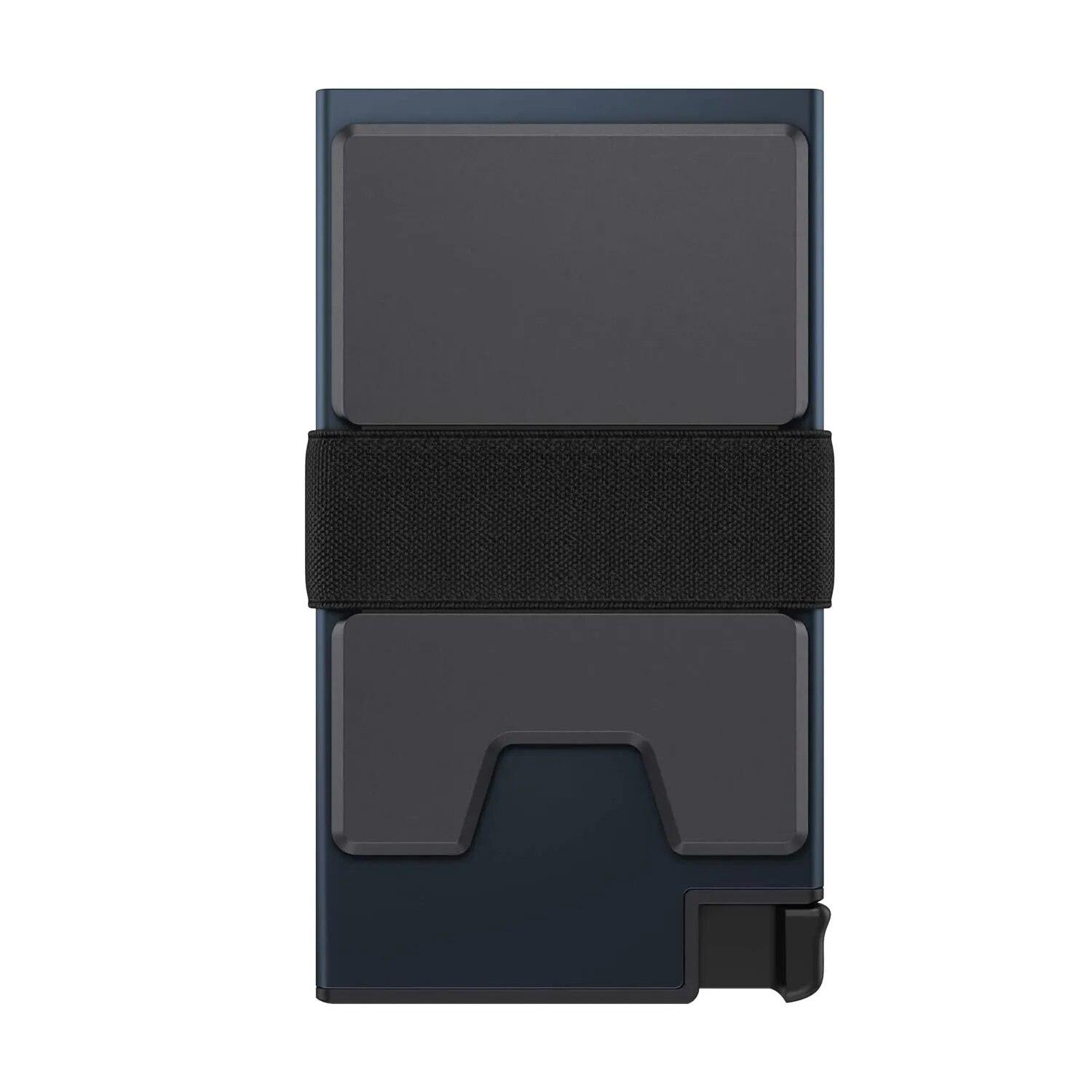 

Индивидуальное имя, логотип, мужской деловой держатель для кредитных карт, кошелек с RFID-блокировкой, тонкий минималистичный ID, держатель для банковских карт, умный кошелек-кошелек