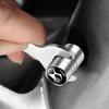 4 szt. Stylizacja Samochodu Nakrętki Pokrowce na Zawory Kół Opon Akcesoria Do DS SPIRIT DS3 DS4 DS4S DS5 5LS DS6 DS7 DS9 RUBIS E-Tense Citroen