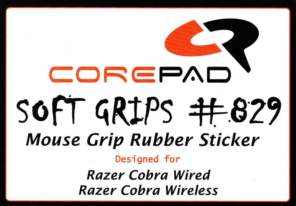 Corepad Soft Grips for Razer Cobra WiredWireless, 1 set