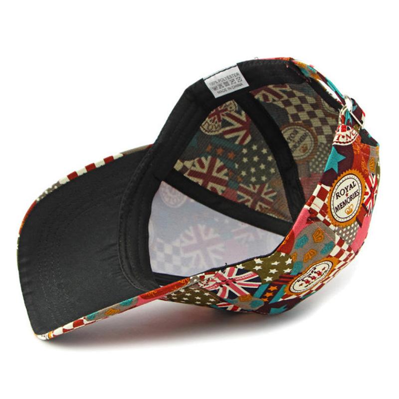 Hip-Hop Trendy Letter Print Graffiti European And American Baseball Cap British Fashion All-Season Sports Sun Hat