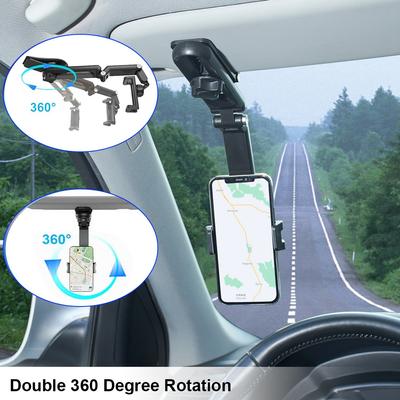 Parasol Portavasos para Teléfono de Coche para Navegación GPS Soporte de Clip para Teléfono Móvil para Smartphone