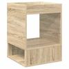 Side Table Sonoma Oak 40 X 40 X 56 Cm Particleboard