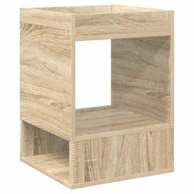 Side Table Sonoma Oak 40 X 40 X 56 Cm Particleboard