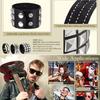 Punk Hip-Hop Gothic Nail Bracelet Rivets Casual Couple Bracelet Party New Year's Christmas Valentine's Day Birthday Gift