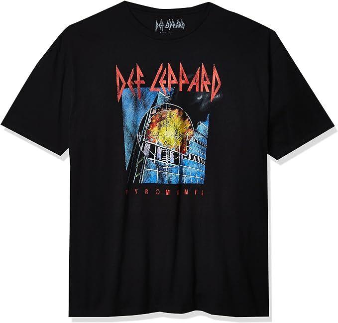Def Leppard TShirt Def Leppard Union Jack Pyrounisexia New M