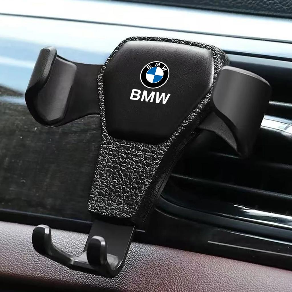BAGD7 2026 Car Sticker 1Pcs Gravity Car Phone Holder Stand Accessories For BMW M F30 F31 E36 E39 E87 E60 E46 E91 X3 G01 F10 F20 G01 G3