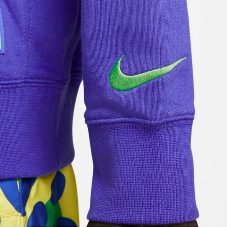 Nike Sweatshirts Men's Purple Crew Neck Moderate Regular DR9987-430