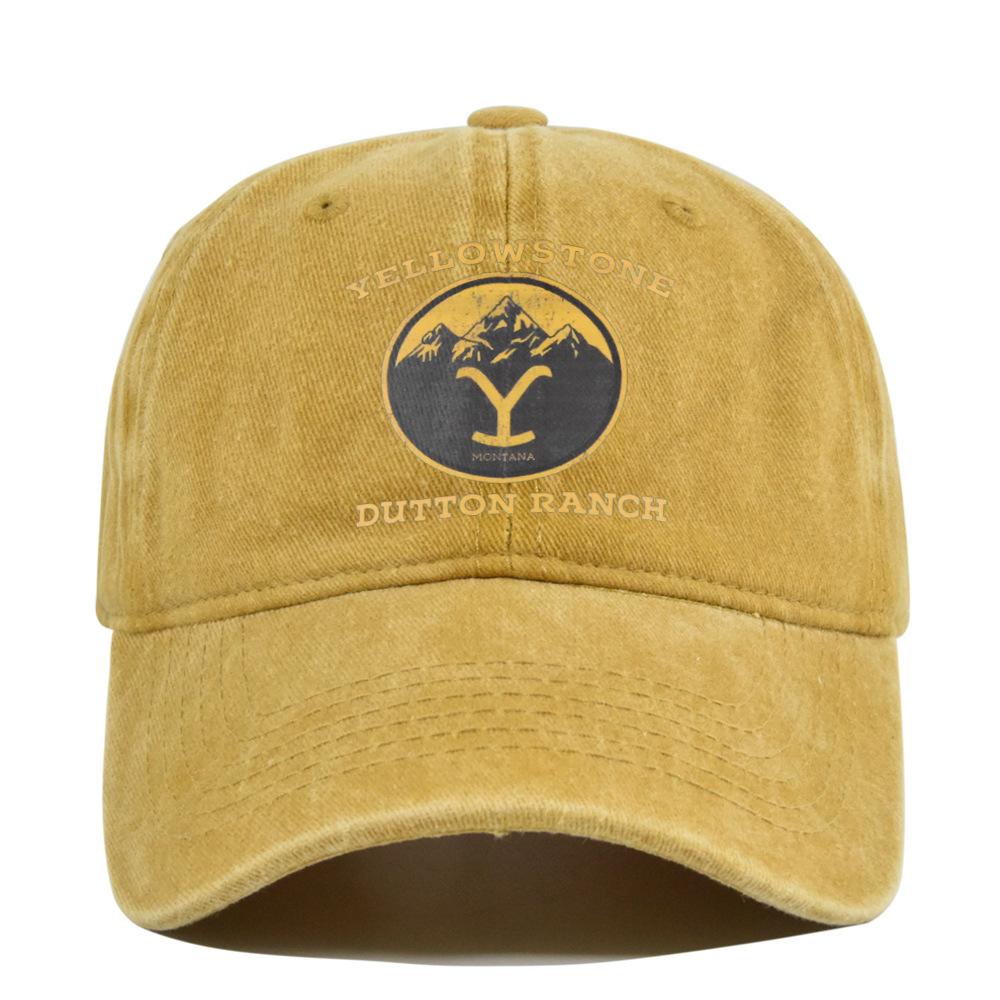 Hat Sun Graffitied Printed Baseball Cap Printed Duck Cap With Old Brim Curved