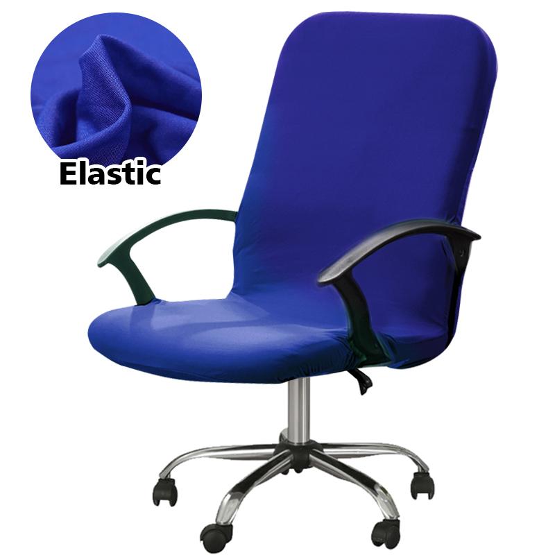 

Розмір S/M/L. Еластичний чохол для офісного крісла. Чохол для комп’ютерного сидіння. Чохол для ігрового столу. Чохол на крісло для дому, готелю, що запобігає забрудненню, знімний 1 шт. M синій