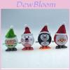 Adorável Boneco de Neve Papai Noel de Corda Andante Brinquedo Para Crianças e Diversão em Família
