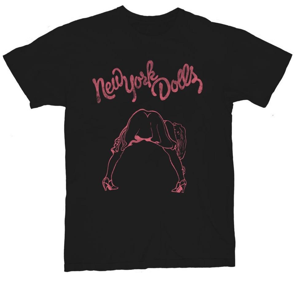 New York Dolls T-shirt Black Men S-234XL E055 Unisex T-Shirt XL
