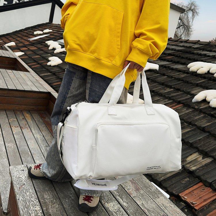 Large Capacity Travel Bag Outdoor Sports Bag белый