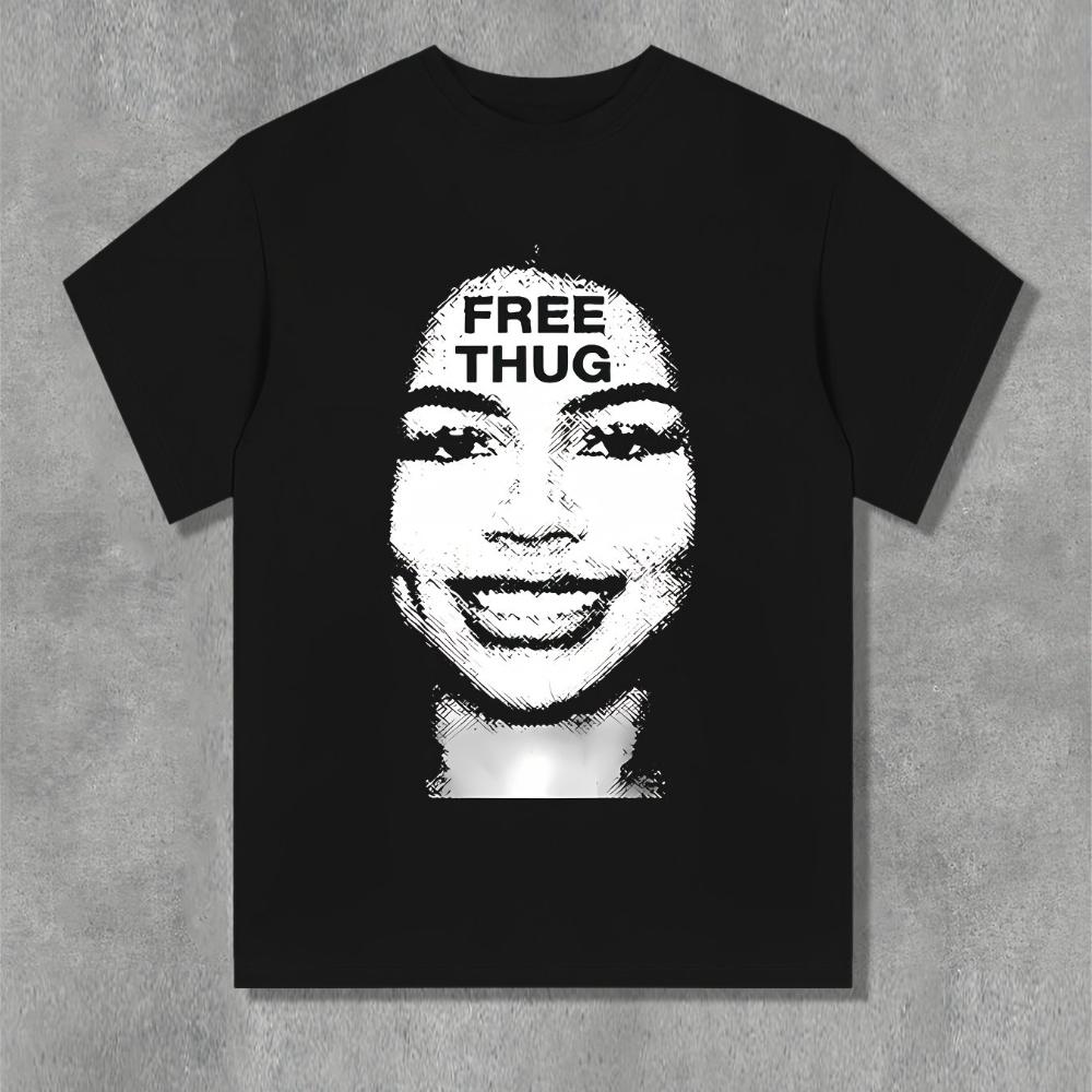 Loose Fit TShirt 1pc WomenS Casual Round Neck TShirt with Geometric Print Loose Fit Polyester Knit Fabric Gift Short Sleeve S