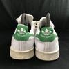 adidas Stan Smith Leather Low-cut Sneakers White × Green Men's US6 / 24.0(USED)