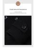 2025 Men's Luxury Woolen Down Coat - Double-Sided, Plus Size, Warm & Lightweight for Autumn/Winter Business Wear