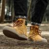 Echtes Leder Männer Stiefel Herbst Winter Stiefeletten Für Männer Schuhe Outdoor Werkzeug Stiefel