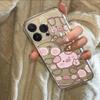 Transparent Phone Case Space Shell Phone Protective Case Material for Apple Phone Protective Case High-end Sense Cute Cartoon