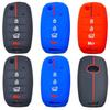 Suitable for Kia K5 Optima Sportage K3 Sorento Folding 4-button Honeycomb Pattern Silicone Car Key Cover