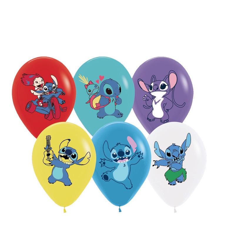 Blue Stitch Birthday Party Disposable Tableware Set - Plates, Cups, and Napkins for Boys