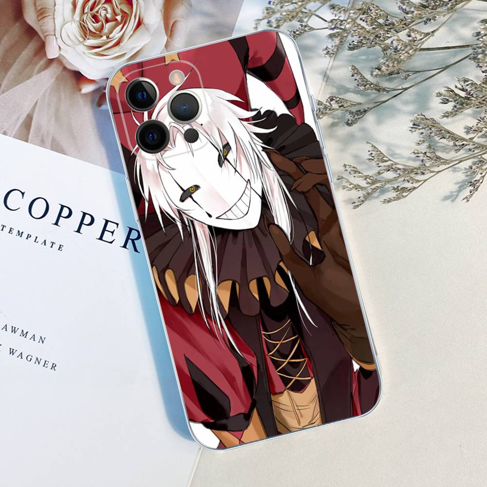 The Freak Circus Pierrot Game Fit For iPhone 16 15 Promax Phone Case iPhone 14 11 12 High end 13 Pro Silicone
