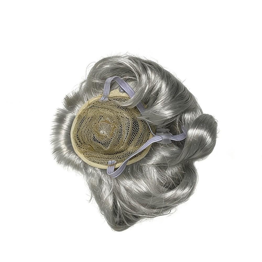 Comfortable To Wear Pet Bob Wig Adjustable Fit Dogs Cats Cosplay Wigs Cat Fake Hair  Dress Up Event