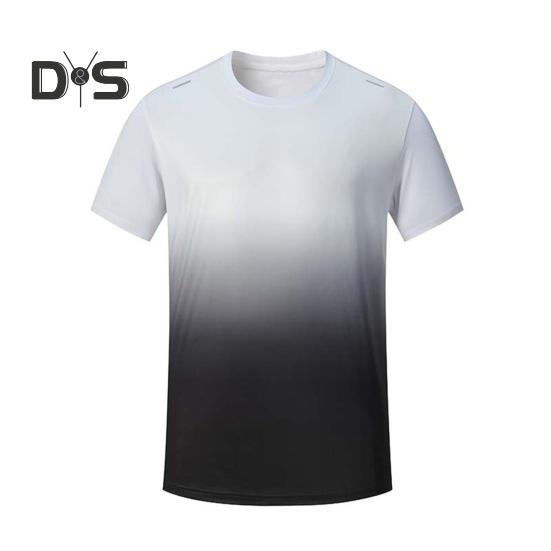 Heren Shirt Top Ronde Hals Korte Mouw Shirt Tops Normale Pasvorm Zacht Ademend Casual Sport Fitness Shirt Dagelijkse Kleding