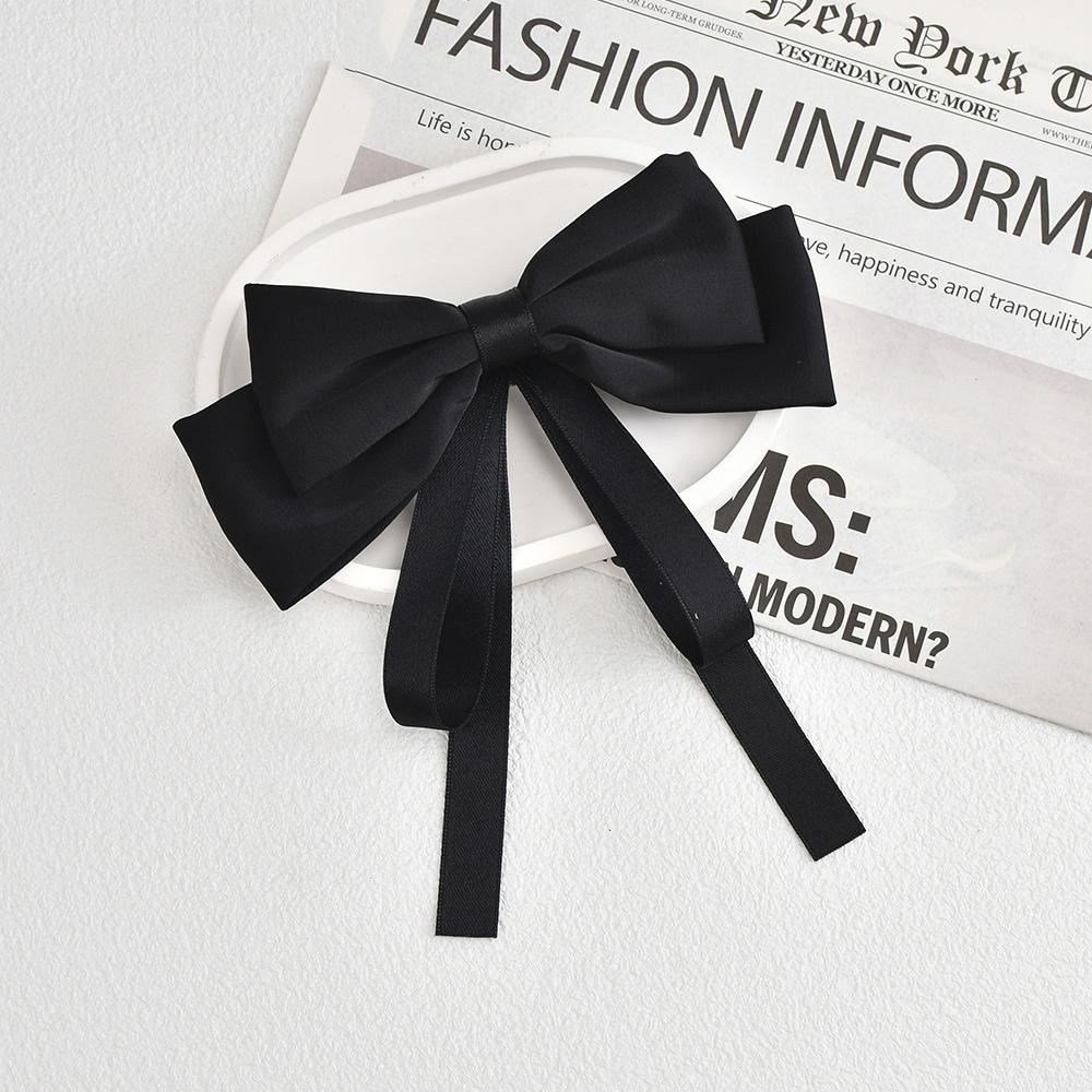 Spring Ribbons Bows Hair Clips Claw Hairpins For Women Girls Lady Headwear Barrettes Korean Ponytail Hair Accessories