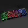 Rii Gaming Keyboard, 106 Keys, Japanese Layout, USB Wired, PS4 Compatible, Backlit, 19 Keys, Anti-Collision, Waterproof, 7 Colors, Compatible with