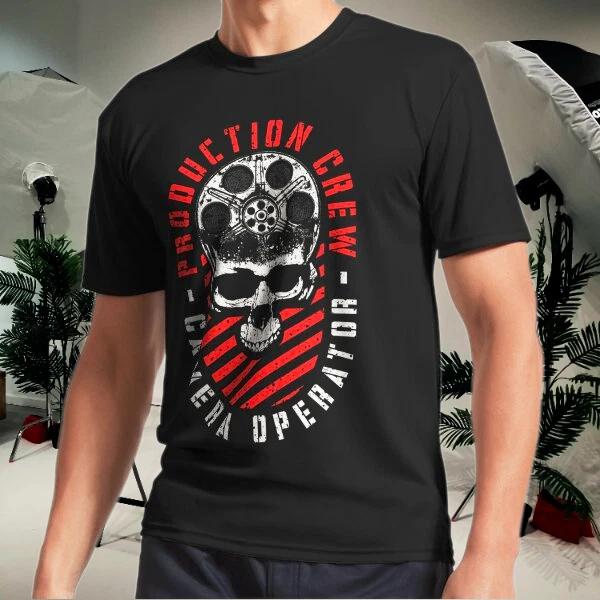 Men s and Women s T-shirts Production Crew Camera Operator Movie XXL