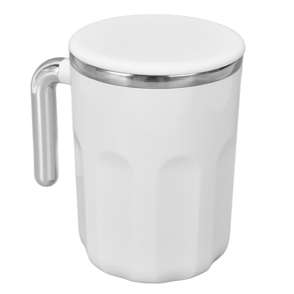 Self Stirring Coffee Mug 360ml Temperature Difference Auto Stirring Stainless Steel Cup with Lid