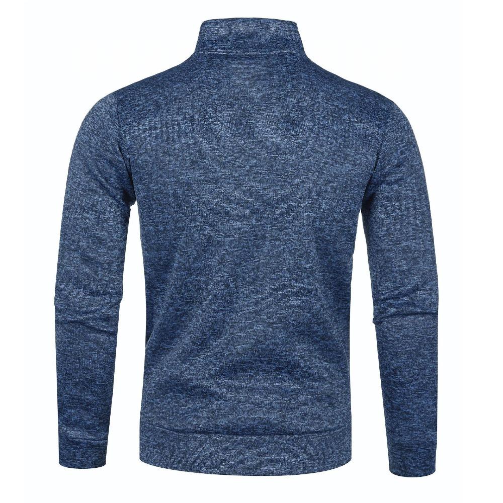 Men's Autumn Jacket Stand Collar Patchwork Slim Fit Zip Up Casual Streetwear Men Coat