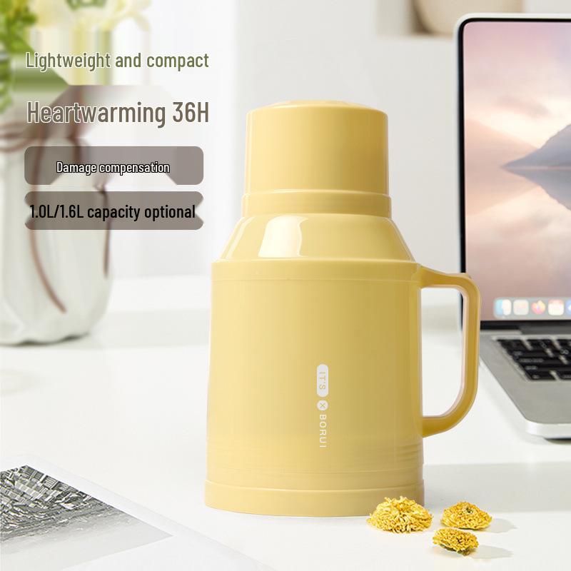 

New Small Insulated Thermos Water Bottle - Household & Office Vacuum Flask 1.0L Set