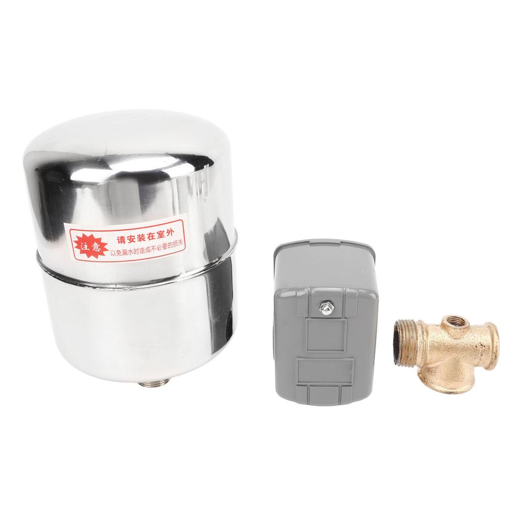 Pump Pressure Control Switch Kit Metal ABS Automatic Water Pump Pressure Control Switch 110‑230V