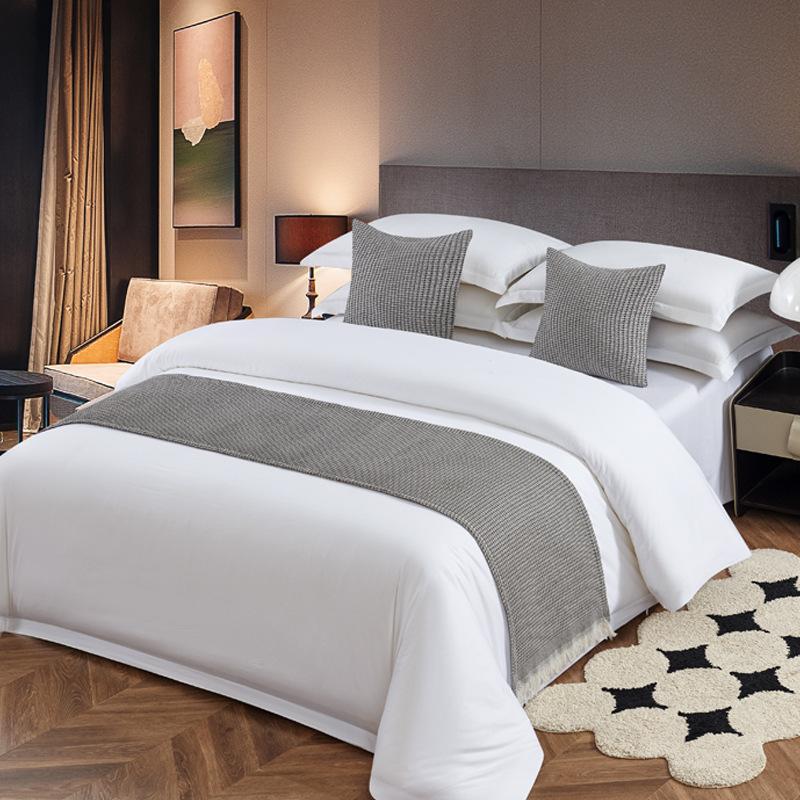 1pcs Width 48cm Extended Tassel Bed Flag Wedding Party Decorat Bed End Towel Pillowcase Hotel Home Bedroom Bedclothes Green Bed Runner Home Textiles