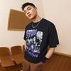 Li-Ning Quick-Dry Breathable Cool Letter Print Pullover Round Neck Comfortable Casual Short Sleeve T-Shirt Men Tops Black AHSUD81-2
