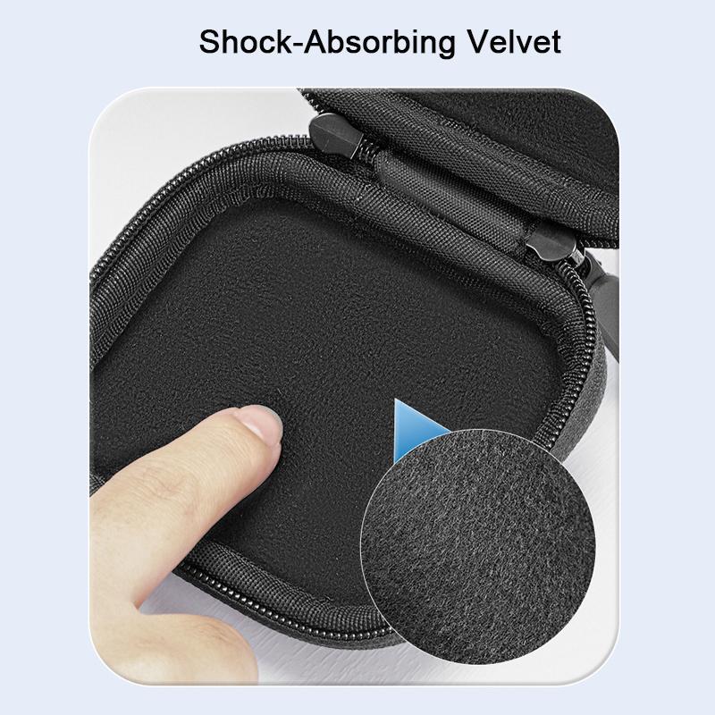1-in-1 Protective Set for DJI Osmo 161 / 161 II Silicone Cover Tempered Glass Screen Protector Shockproof Storage Bag