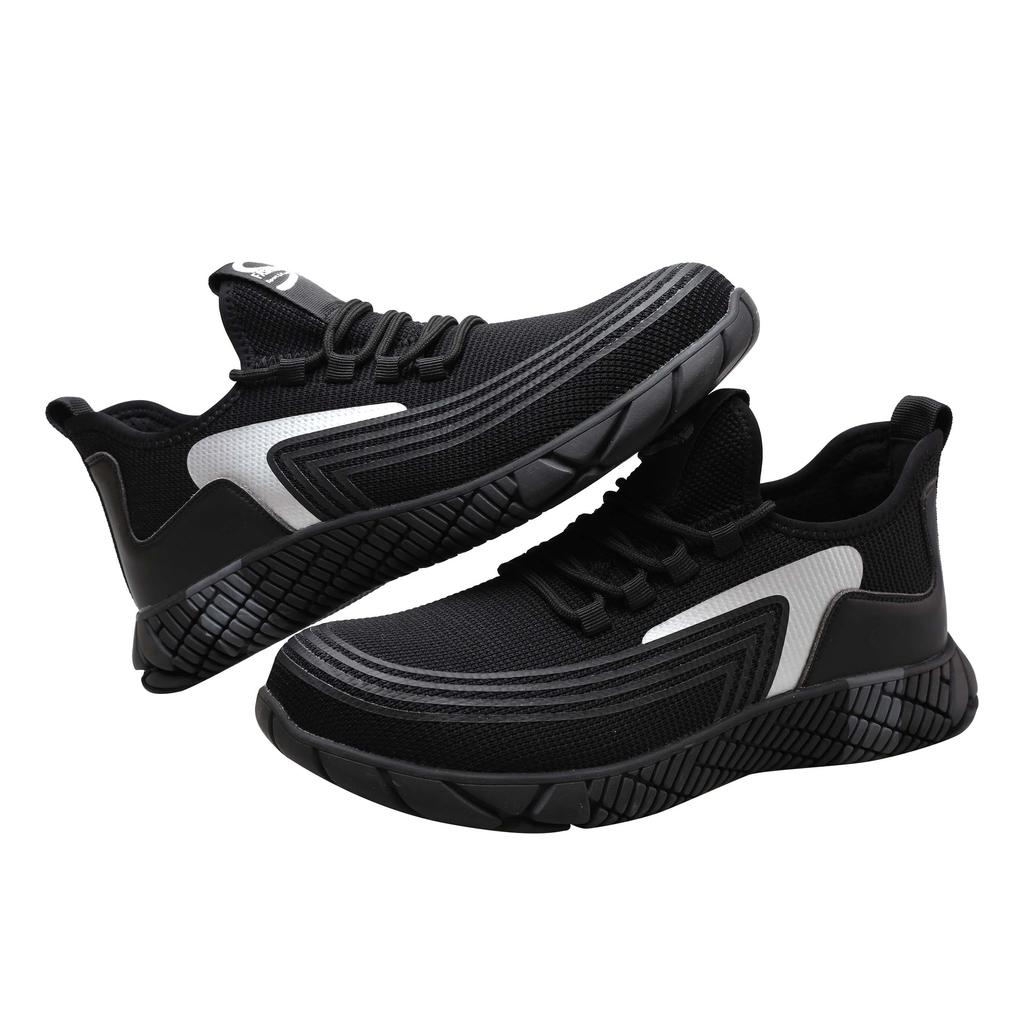 Atmungsaktive Herren-Sicherheitsschuhe, Stiefel mit Stahlkappe, lässige Herren-Arbeitsstiefel, unzerstörbare Schuhe, pannensichere Arbeits-Sneaker