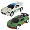 Slotcar 1 64 1/64 1:64er Maßstab Fahrzeug Elektrisch Hohe Geschwindigkeit Rennstrecke Polizei Rennwagen Zubehör Spielzeug Kinder Geschenke