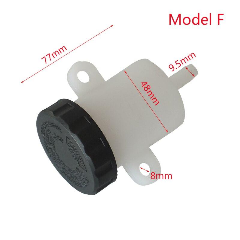 Universal Motorcycle Foot Rear Brake Master Cylinder Tank Oil Cup Fluid Bottle Reservoir For Buggy Quad ATV ATVS