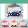 Shell Whimsical Kids Backpack In Bright Colors With Car Motif Ideal For School And Fun Everyday