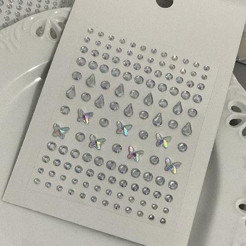 Rhinestones Face Jewels Diamond Eyes Makeup Art Eyeliner Glitter Face Jewelry Stickers Temporary Tattoo Party Body Makeup Tools