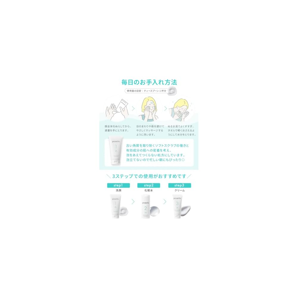 [For rough and oily skin. Prevents acne.] Proactiv Medicated Renewing Cleanser 120g x 1 bottle
