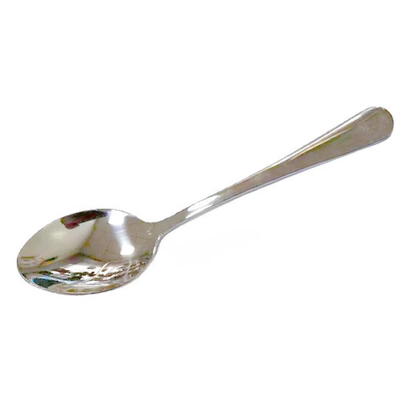 AnYi 304 Stainless Steel Round Spoons (10-Pack)