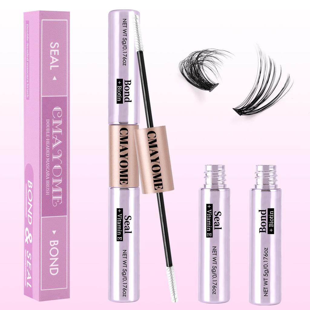 False Eyelash Glue Double Head Diy Segmented False Eyelash Glue Self-Grafting Quick-Drying Eyelash Glue