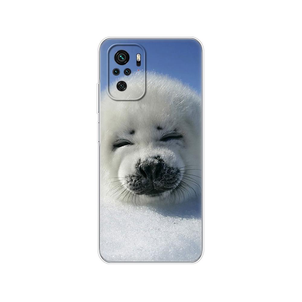 For Xiaomi Redmi Note 10 10S Case 4G 5G Silicon Soft Tpu Back On Redmi Note 10 Pro Global Phone Cover Note10 S Bumper Etui Funda